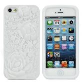Case Rose 3D Padrão Silicone